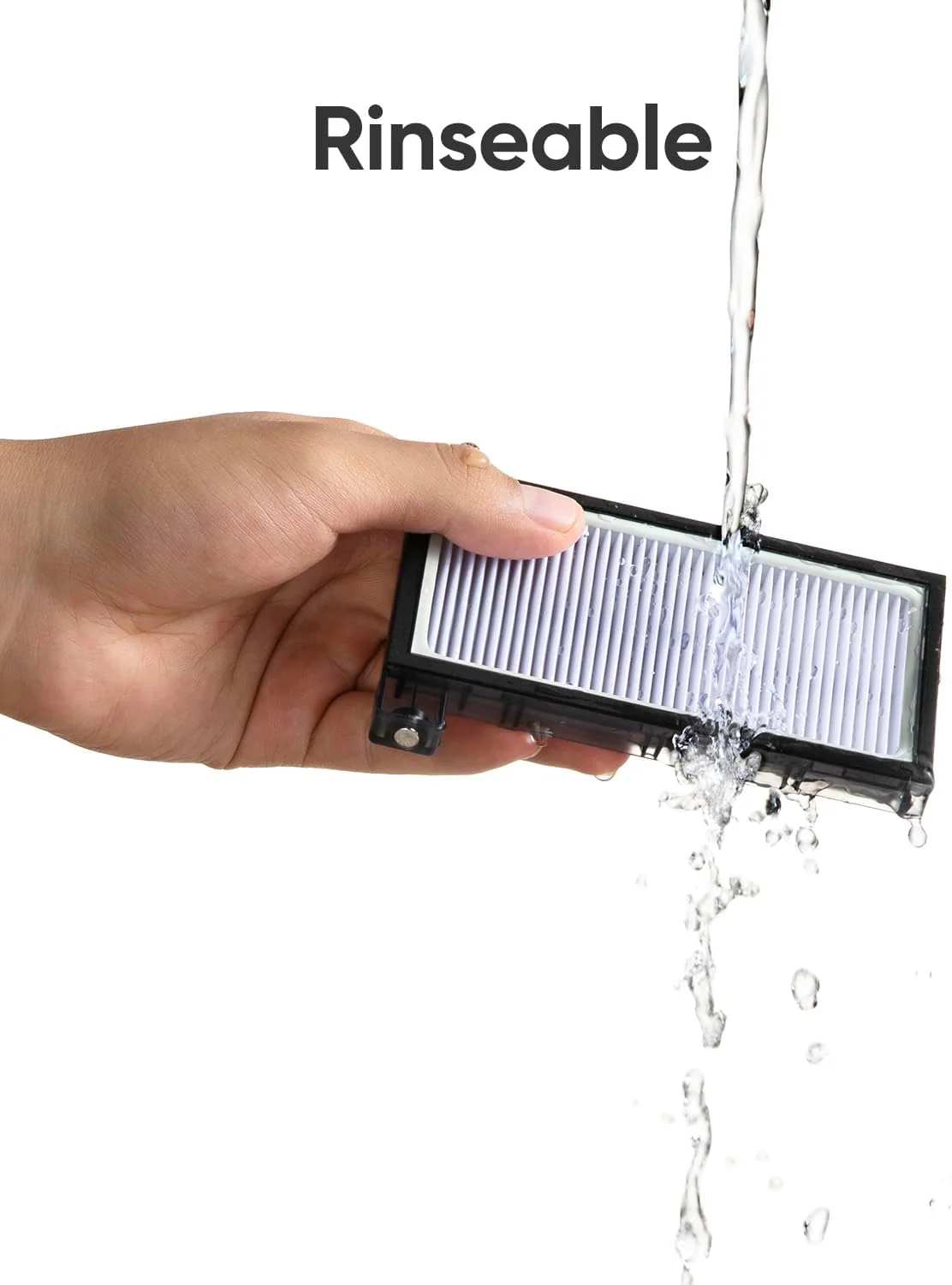 2-Pack Replacement Washable Filters Compatible with eufy X8 Pro Series Robot Vacuum Cleaners - Image 2