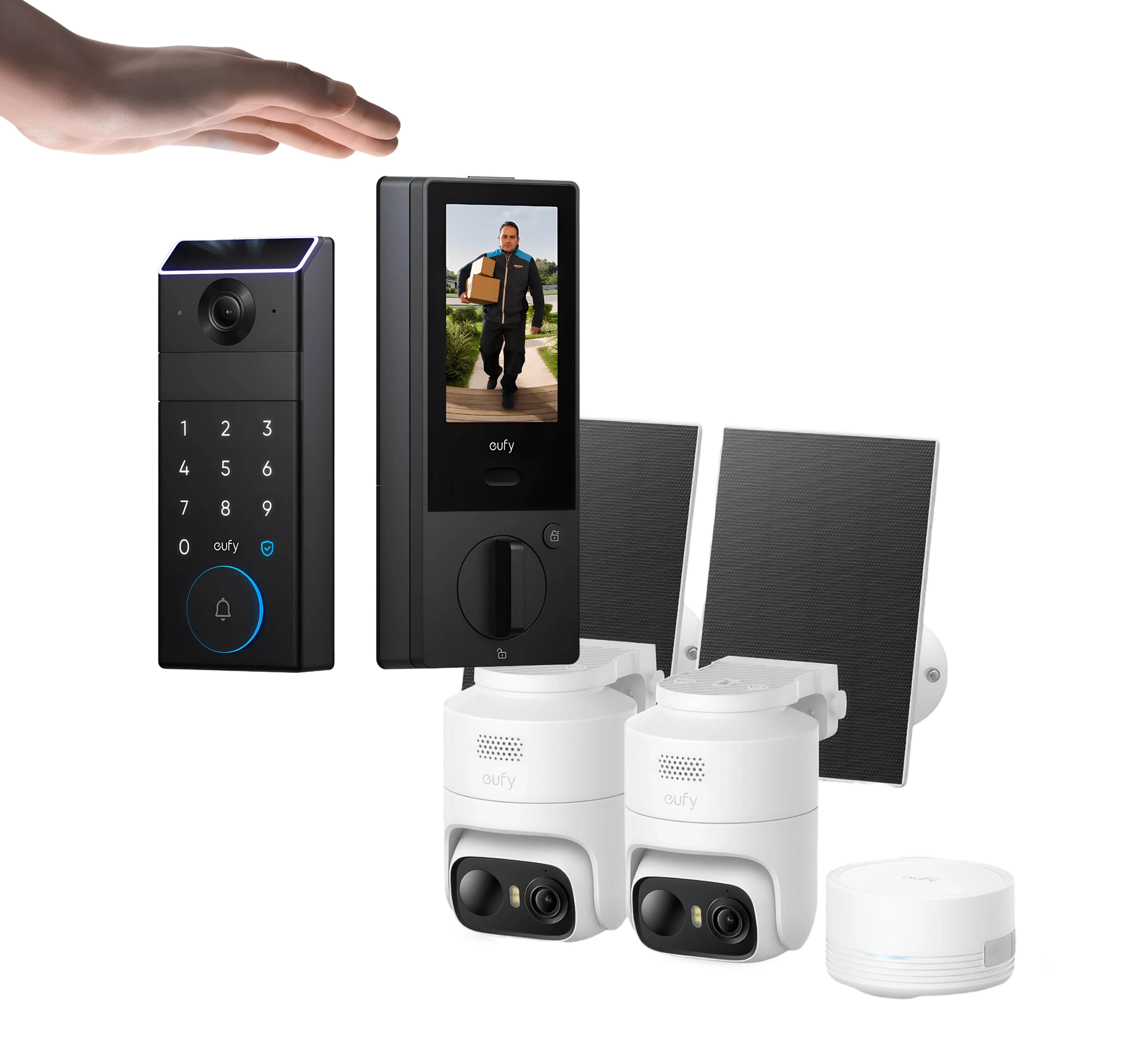 eufyCam C37 2-Cam Kit + S3 Max Lock