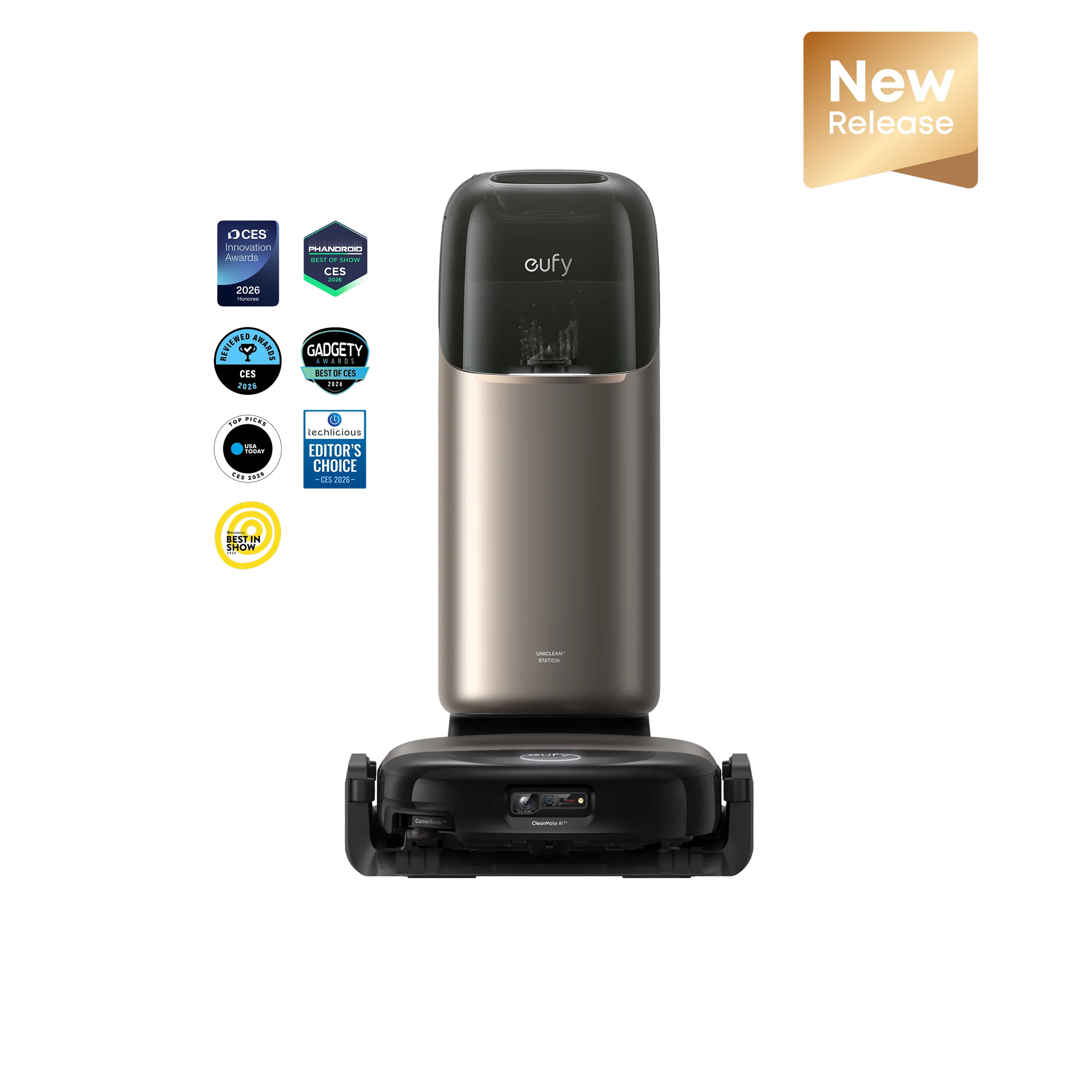 eufy Omni S2 Robot Vacuum and Mop with security camera S350 4K UHD Indoor Camera - Image 2