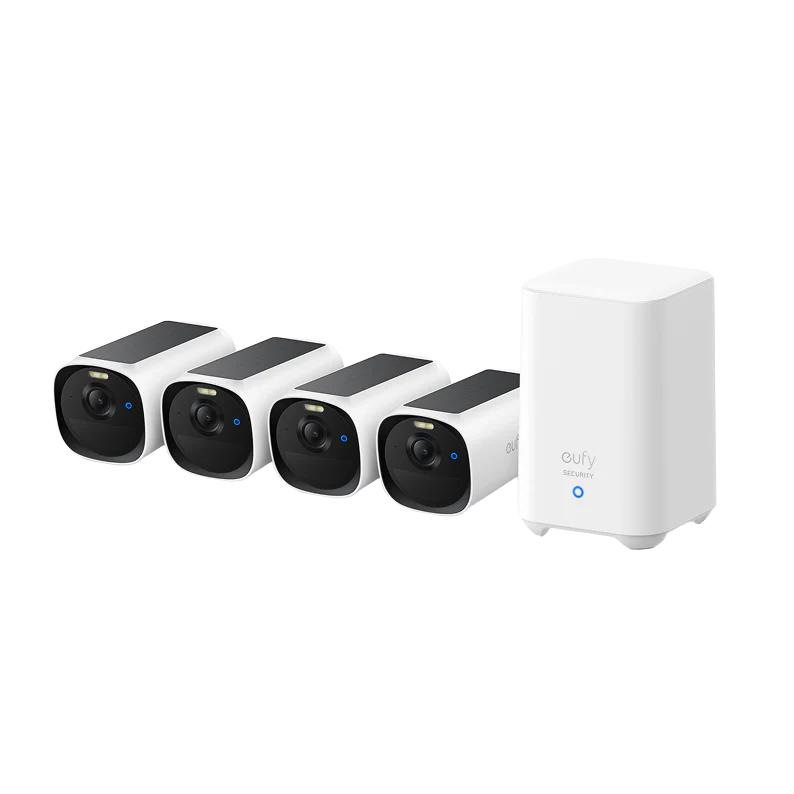 EUFY EUFYCAM E40 ESSENTIAL 4-CAM KIT WITH HOMEBASE 2