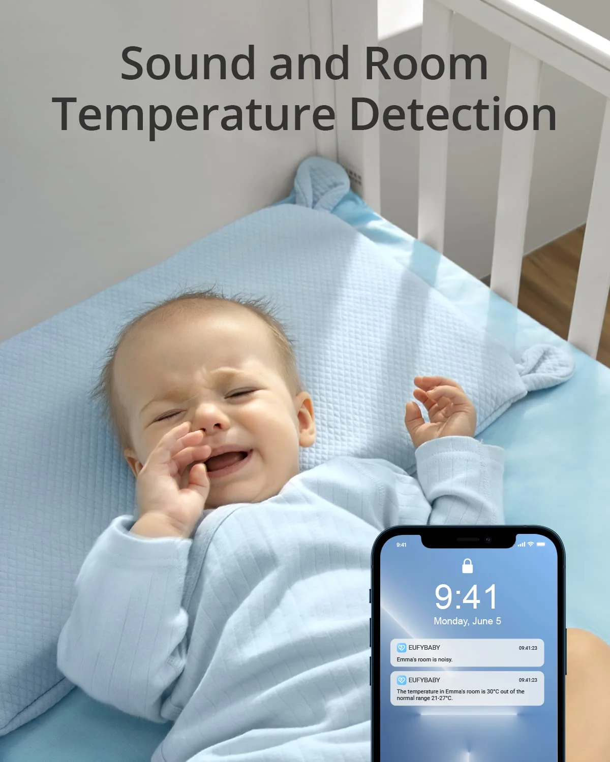 eufy Baby 2K Wi-Fi Baby Monitor - Image 5