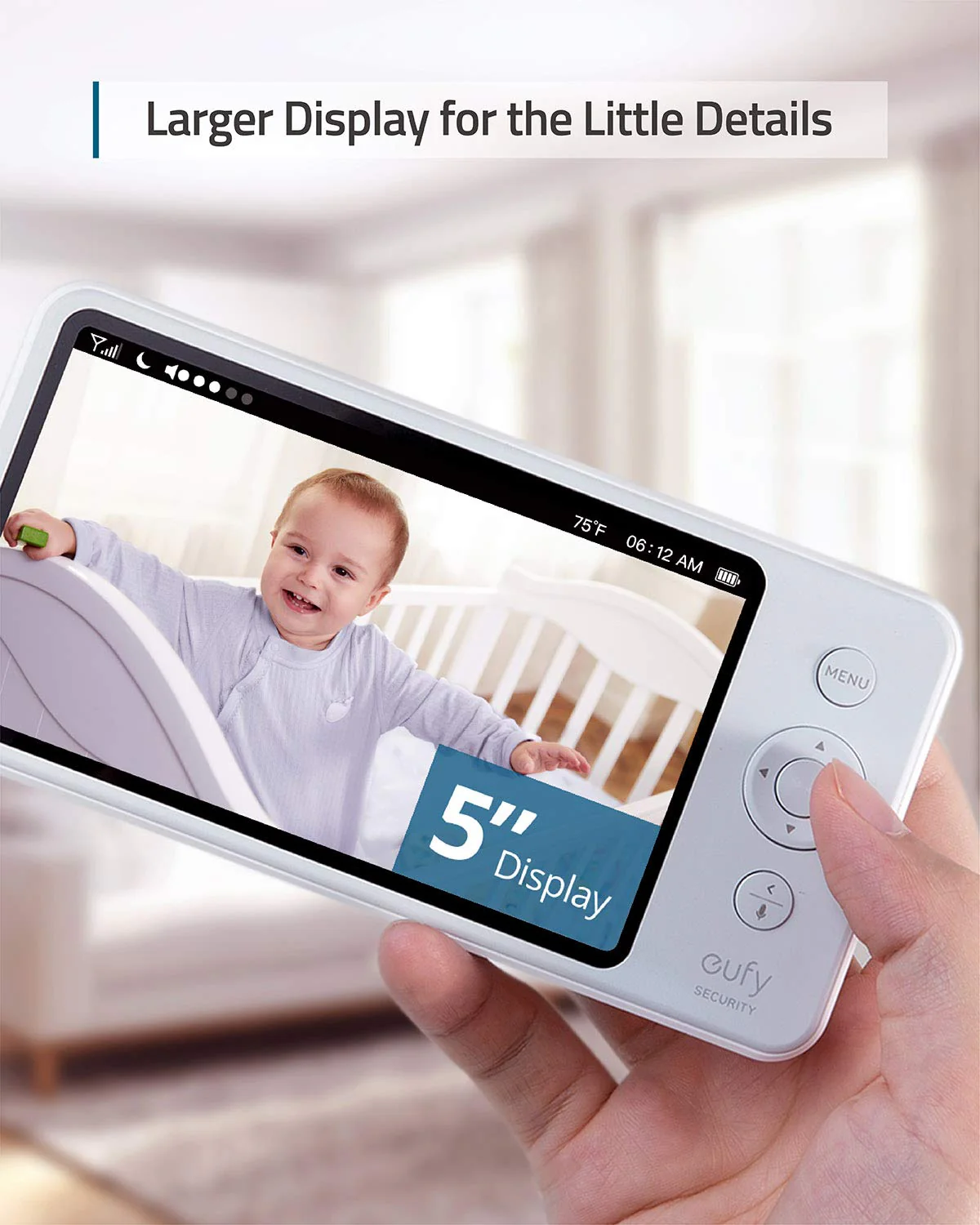 eufy Baby E210 Spaceview Pro Monitor - Image 3
