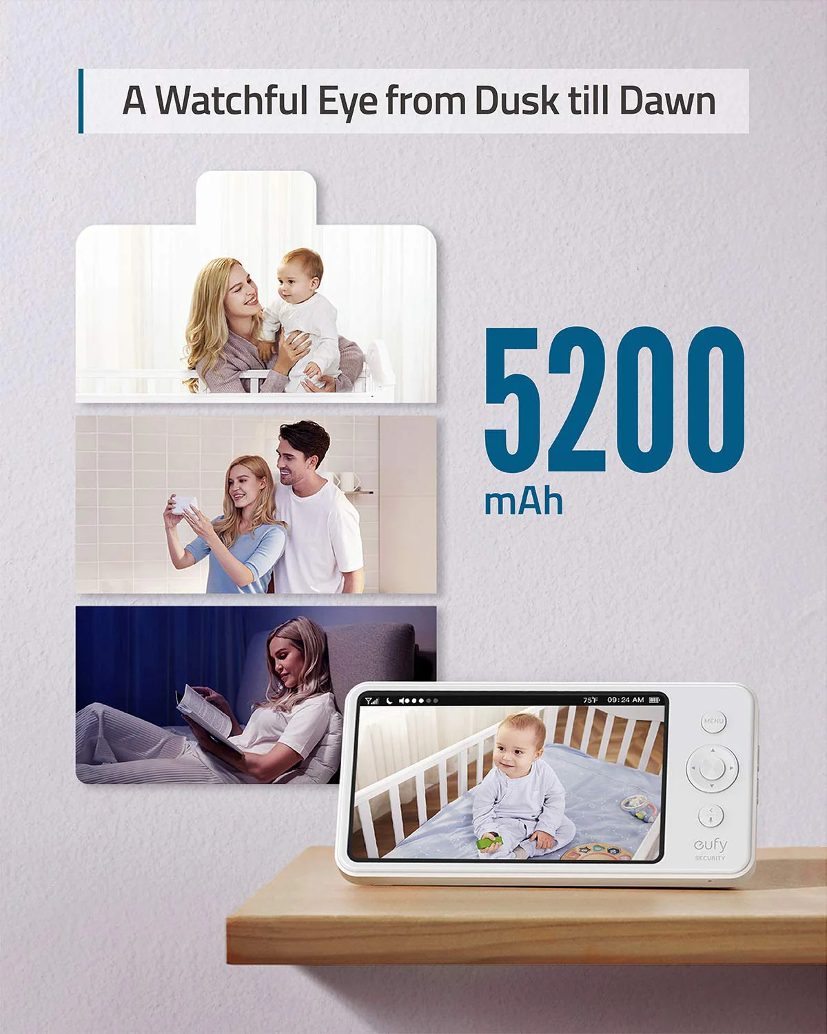 eufy Baby E210 Spaceview Pro Monitor - Image 5