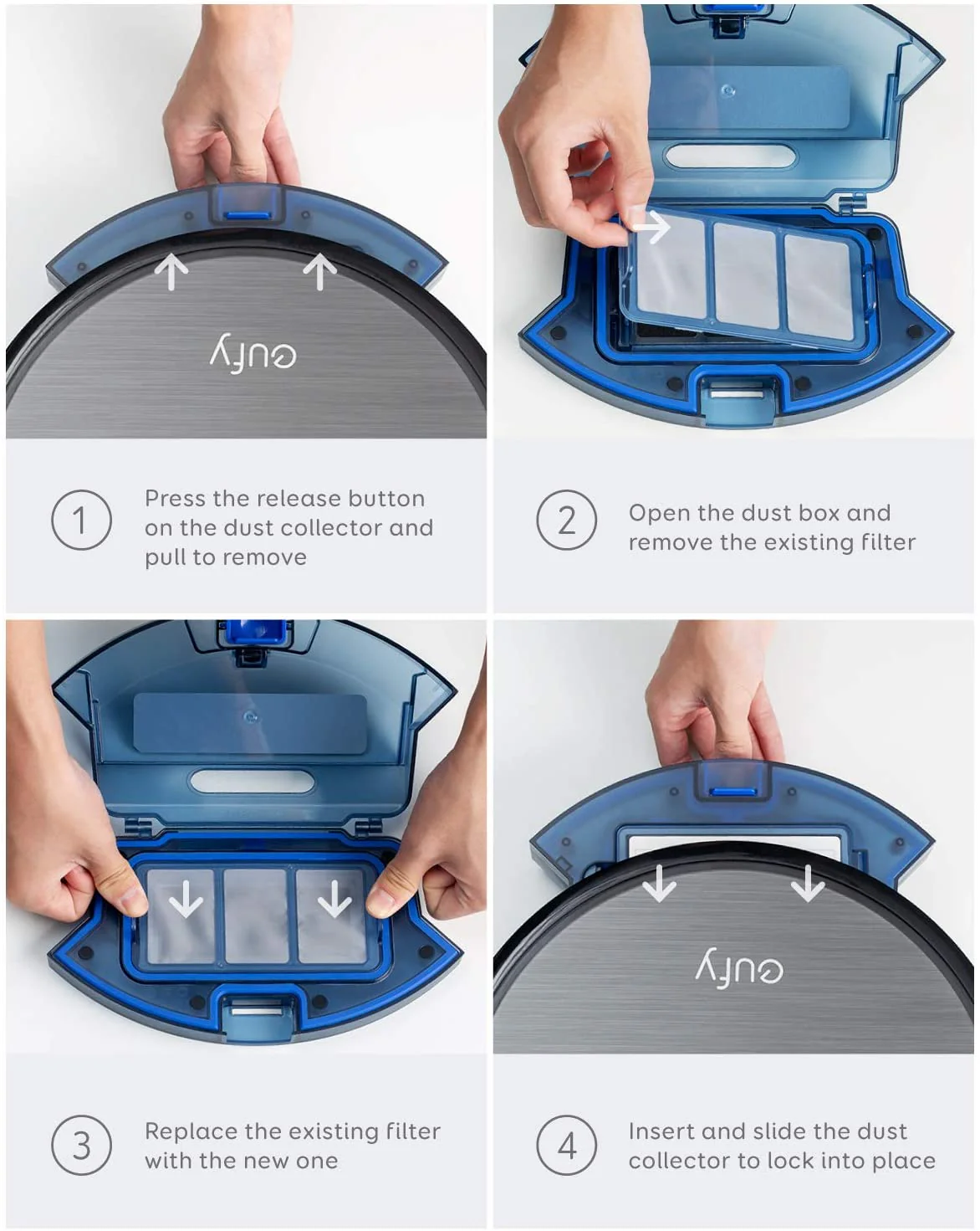 Eufy Blue Filter Cover For Robovac 11S, 25C, 35C - Image 2
