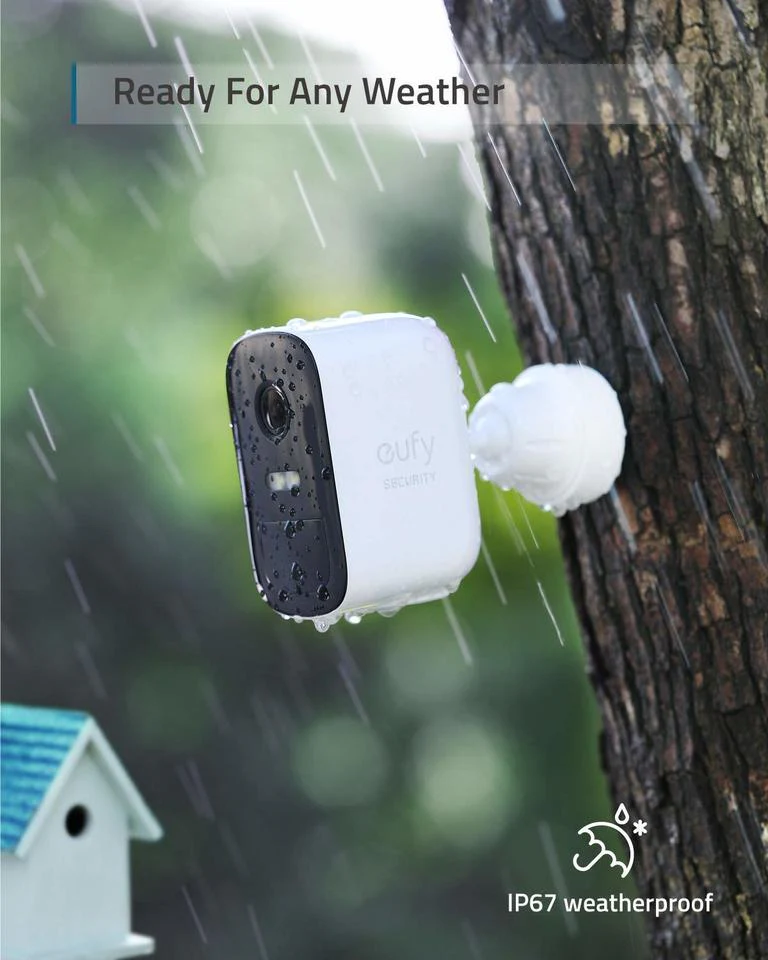 eufy Cam 2C Wire Free Full-HD Security 3-Camera Set - Image 7
