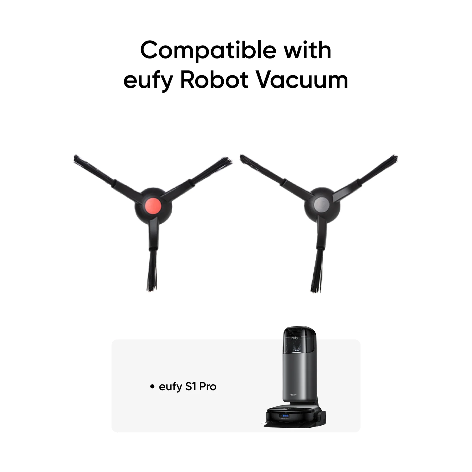 EUFY S1 PRO E25 E28 REPLACEMENT SIDE BRUSH X 4 - Image 2