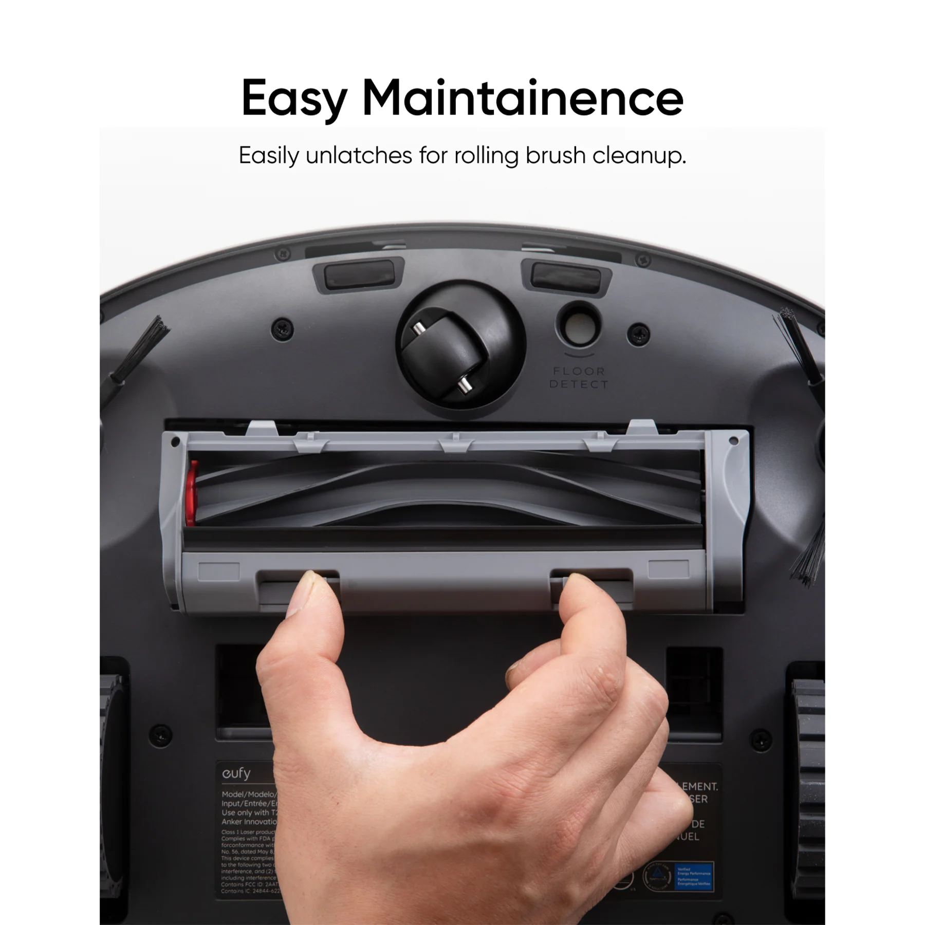 EUFY S1 PRO REPLACEMENT ROLLING BRUSH AND BRUSH GUARD SET X1 - Image 3