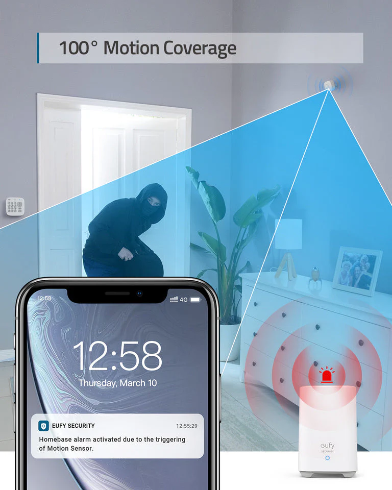 eufy Security 5-in-1 Alarm Kit - Image 4