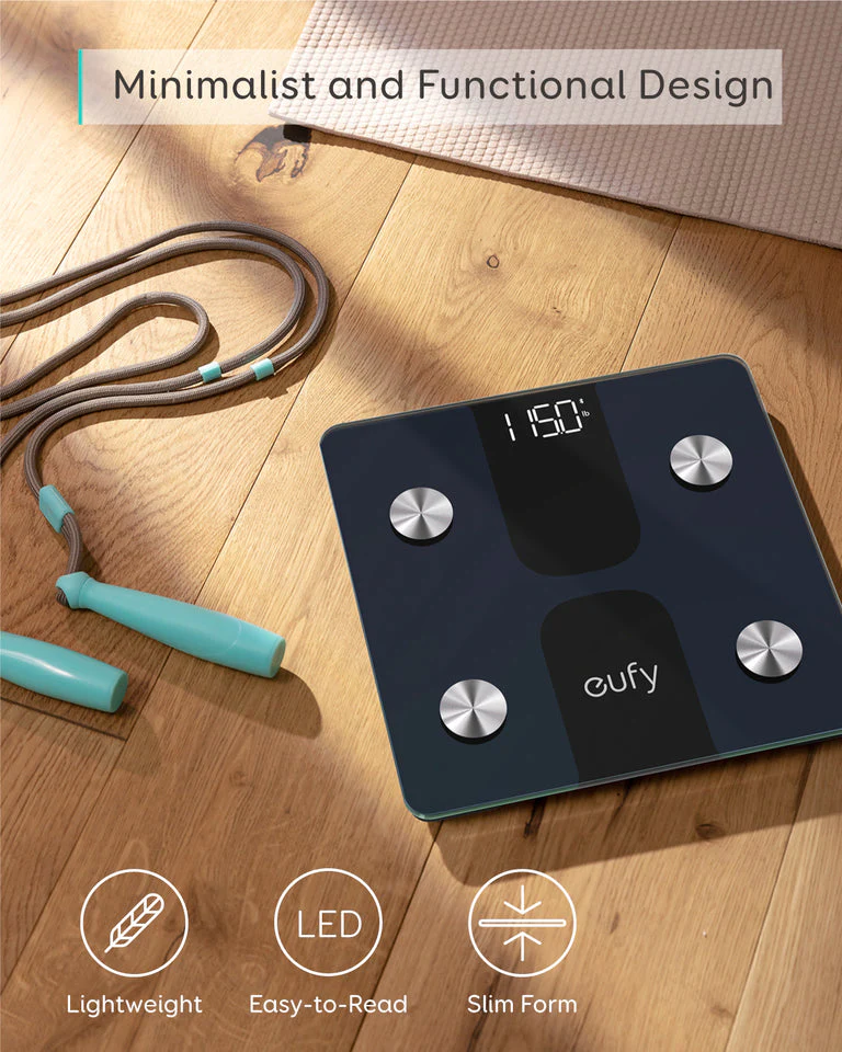 Eufy Smart Scale C1 - Black - Image 4