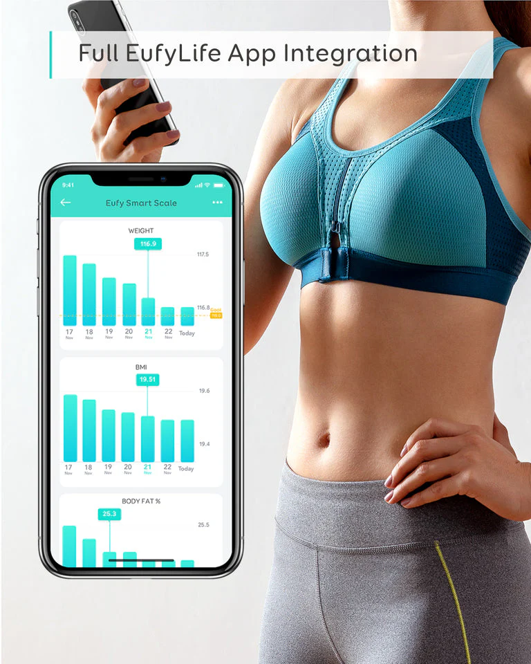Eufy Smart Scale C1 - Black - Image 3