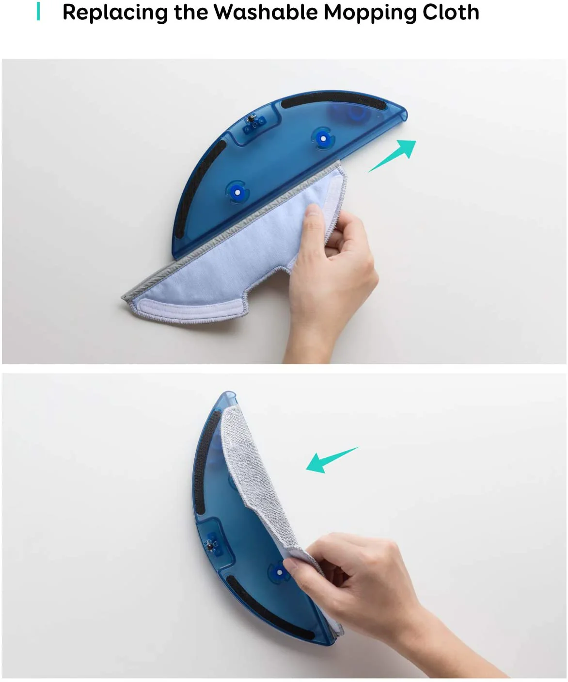 Eufy Washable Mopping Cloth For Robovac G10 Hybrid, G30 Hybrid - Image 2