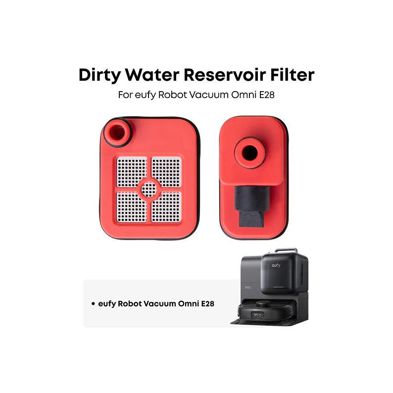 eufy Dirty Water Reservoir Filter, Efficient Filtration, Durable, Compatible with E25 and E28 - Image 2
