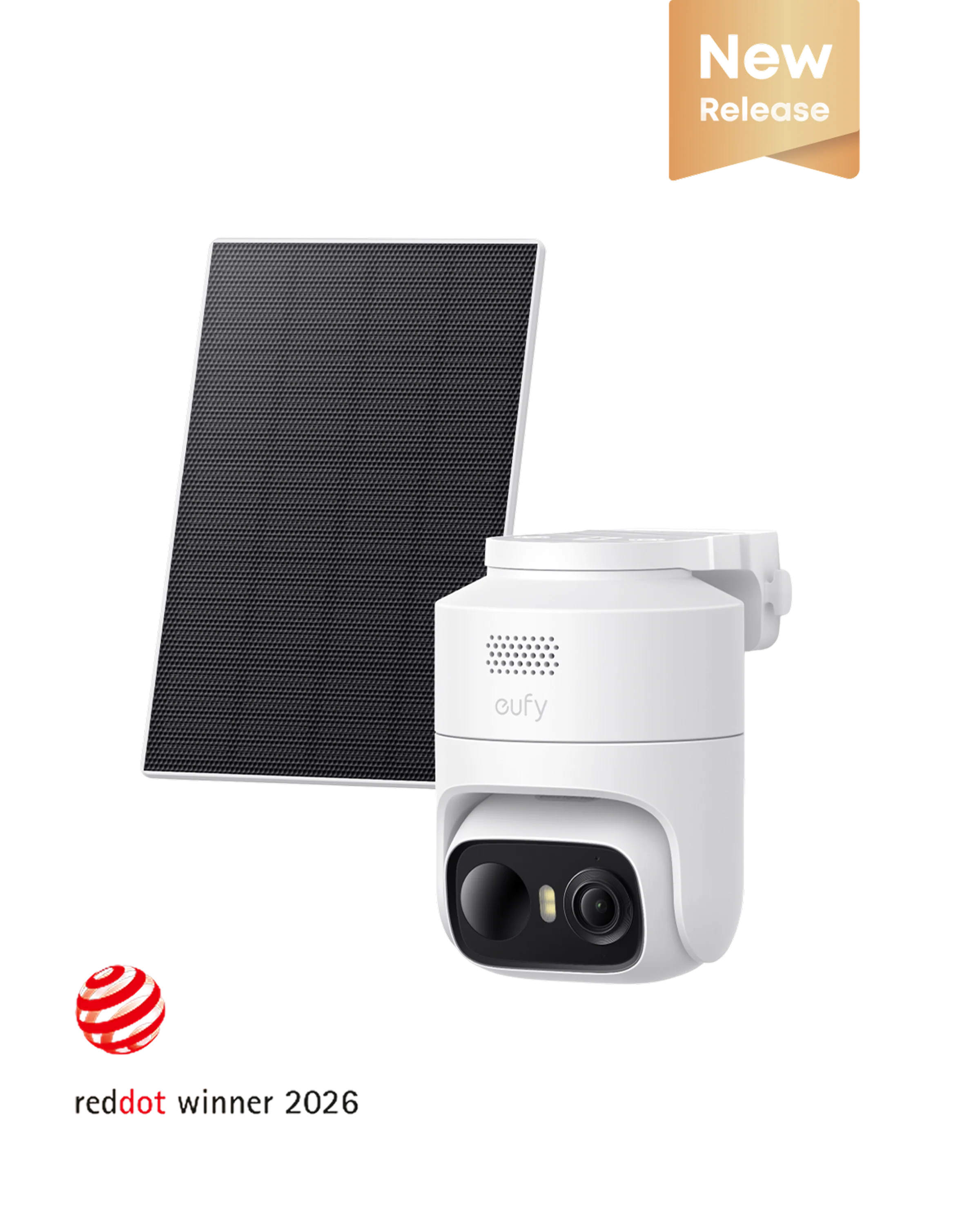 eufyCam C37 2K Smart Security Camera with Solar panel